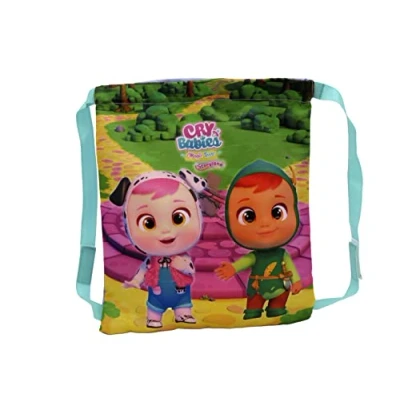Imagen de Bebés Llorones, Mochila Saco Infantil, con Asas Regulables, Multicolor (CyP Brands)