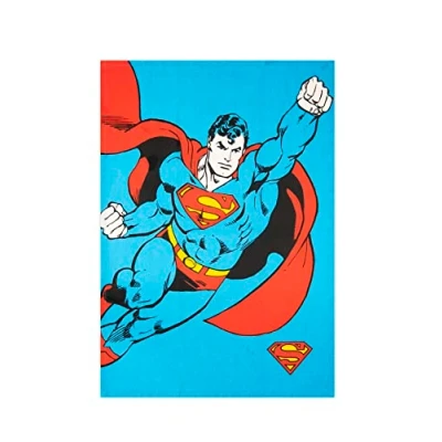 Imagen de Excelsa Superman Paño de Cocina 100% algodón, 70x50, con Ojal