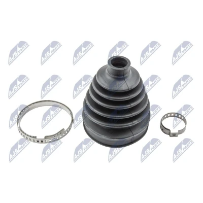 Imagen de NTY NOP 022 Fuelle Palier Eje delantero con abrazaderas RENAULT: SCENIC 2, Kangoo II Express, / Grand Kangoo, FORD: FOCUS 3, C Max 2