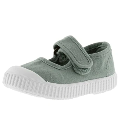 Imagen de Victoria Shoes Mercedita Zapatos de bebé para niños, Talla: 19, Jade