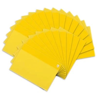 Imagen de Oxford Funda para cuaderno A3, amarilla, paquete de 25