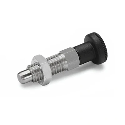 Imagen de ganter Norma Elementos Rast pernos GN 717 Perno Diámetro 8 mm, acero inoxidable, 2 unidades), plateado, M12 BK NI