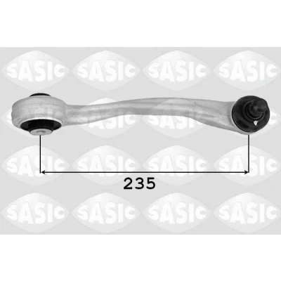Imagen de SASIC 7476341 Barra oscilante, suspensión de ruedas Eje delantero, posterior, arriba, derecha brazo triangular (veh. ind) AUDI: Q5, A4 B8 Avant
