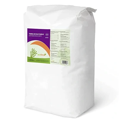 Imagen de CULTIVERS Tierra de Diatomeas Micronizada 20 kg. 100% Natural y Ecológico. No calcinada Alta pureza, sin tratamientos ni residuos, residuos.