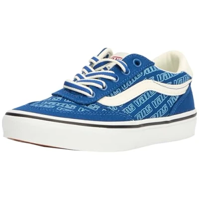 Imagen de Vans Brooklyn, Zapatillas Unisex niños, 7Wm Retro Logo True Blue, 38 EU