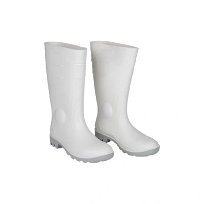 Imagen de Cofan Bota de Agua Alta Seguridad S 4 Color Blanco Puntera Acero Fabricada en PVC Nitrilo