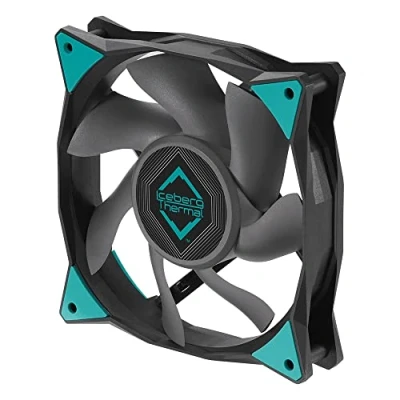 Imagen de Iceberg Thermal IceGALE Xtra Ventilador para ordenador (120 mm, PWM), color negro