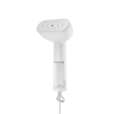 Imagen de Plancha de vapor vertical Steamery Cirrus X, 1200W, enchufe EU, boquilla acero inoxidable, se calienta en 20 segundos, eliminador arrugas, (Blanco)