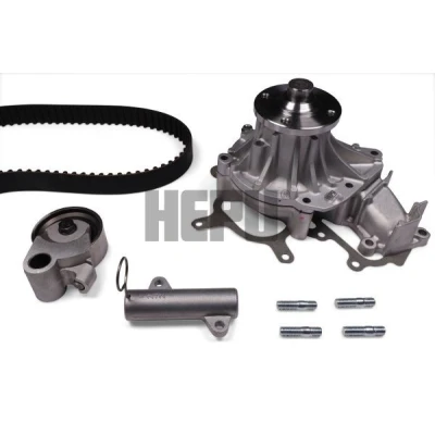 Imagen de HEPU PK76740 Bomba de Agua + Kit Distribucion con amortiguador tensado, rodillo tensor 97 TOYOTA: Land Cruiser Prado 120, HILUX 3 Pick up