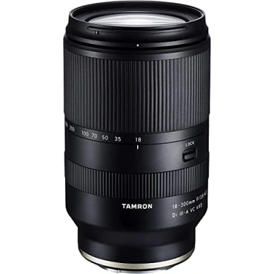 Imagen de Tamron B061S 18 300 mm F/3.5 6.3 Di III A VC VXD Objetivo para SonyE Mount(APS C), Negro