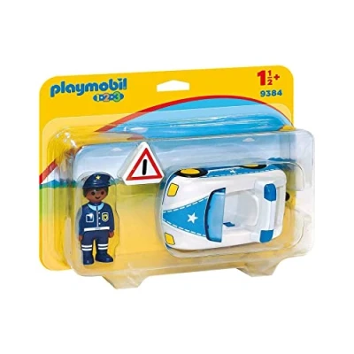Imagen de PLAYMOBIL 1,2,3 Coche de Policía, a Partir 18 Meses (9384)