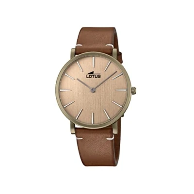 Imagen de Lotus Reloj Analógico para de los Hombres Cuarzo con Correa en Cuero 18783/2