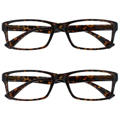 Imagen de Uv Reader Gafas De Lectura Marrón Carey Lectores Valor Pack 2 Hombres Mujeres Uvr2092Br +1,50 Unidades 70 g
