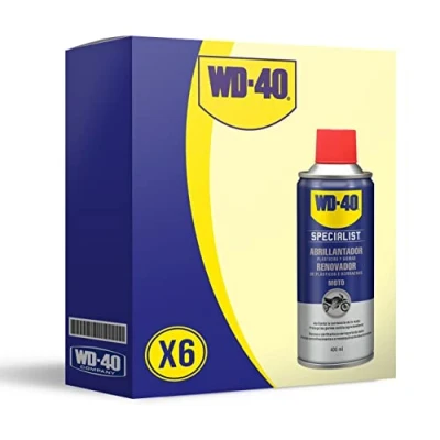 Imagen de WD 40 Abrillantador de Silicona Specialist Motorbike 400 ml (Caja 6 uds)