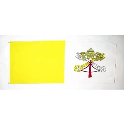 Imagen de BANDERA de la CIUDAD DEL VATICANO 150x90cm VATICANA 90 x 150 cm AZ FLAG