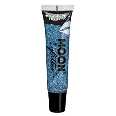 Imagen de Moon Glitter Labial Holográfico con Brillantina 15ml Azul