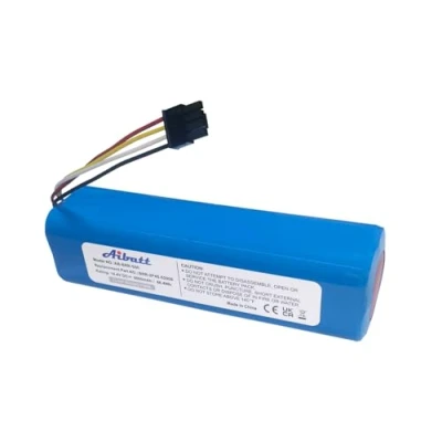 Imagen de Aibatt batería de ion litio 14,4 V, 6000 mAh, repuesto para robot Xiaomi Mijia 1st y 2nd Gen Roborock, Roborock S50, S5, S6, S7, S51, Millet Sweeper aspiradora.