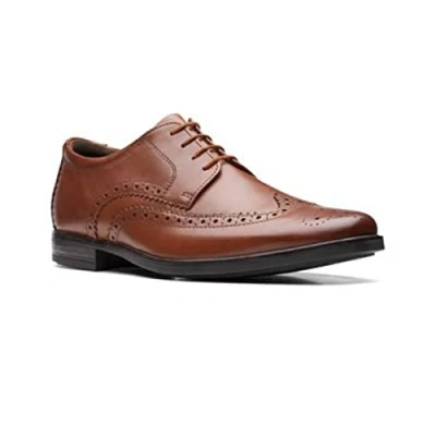 Imagen de Clarks Howard Wing, Zapatos Hombre, Cuero Marrón Oscuro, 39.5 EU