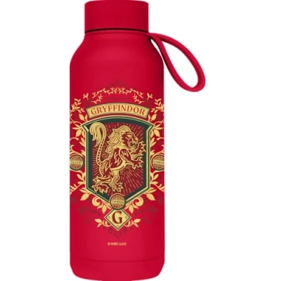 Imagen de Quokka Botella Termo Acero Inoxidable Solid con Colgador Cherry Red 510 ML HP Gryffindor