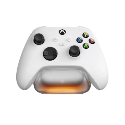 Imagen de 8BitDo Charging Dock for Xbox Wireless Controllers, Station with Magnetic Secure Series XS and One Controller Officially Licensed (White)