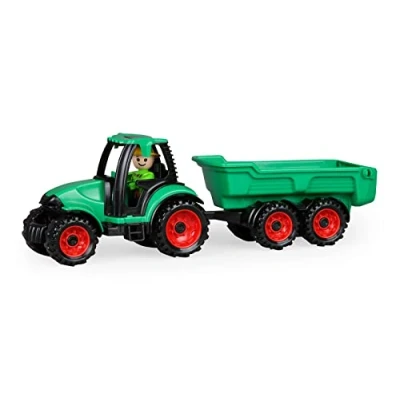 Imagen de Lena 01625 Tractora con Remolque, Color Verde (SiMM Spielwaren GmbH 01625)