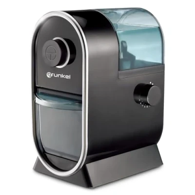 Imagen de Grunkel Molinillo de Café, Frutos secos y Especias Eléctrico con botón presión, rueda intensidad base antideslizante MO AROMA3 Capacidad 60 gr, Cuchillas Acero Inoxidable 120W