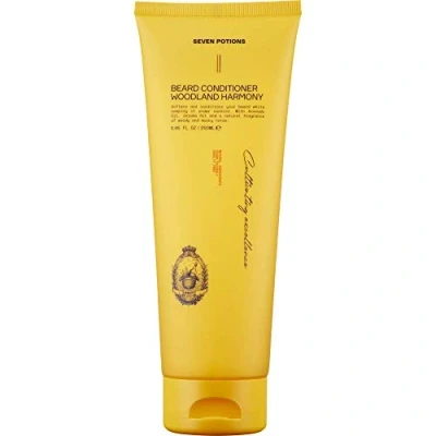 Imagen de Acondicionador para Barba de Seven Potions Evita la Picazón y Caspa Natural, Vegano, Libre Crueldad (Woodland Harmony, 250ml)