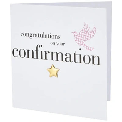 Imagen de Claire Giles Tarjeta de felicitación confirmación para niña