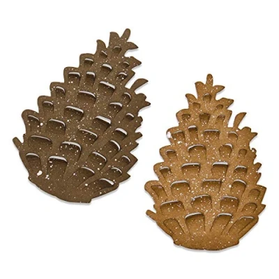 Imagen de Sizzix Troquel Bigz 664756 Piña de Tim Holtz, Copa del Árbol, Talla única