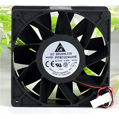 Imagen de Delta Electronics PFB1224UHE 6L14 DC24V 2.40A 120x120x38mm Server Cooling Fan