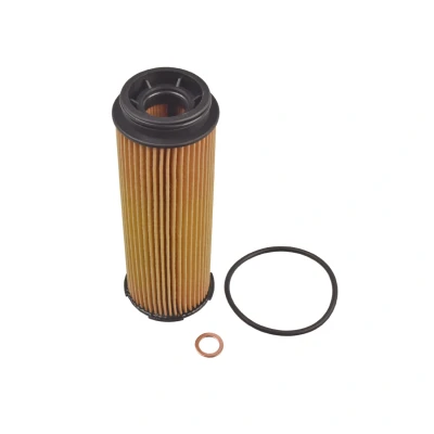 Imagen de BLUE PRINT ADB112117 Filtro de aceite con junta anular Cartucho filtrante BMW: X5, 7, 5 Berlina
