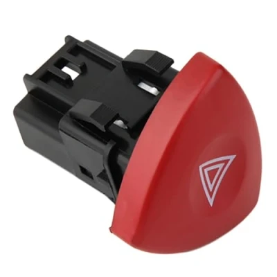 Imagen de FanPaYY Peligro Emergencia Interruptor de luz Advertencia botón Rojo 8200442724 para Espace MK4 Laguna MK2 Trafic Vauxhall Vivaro