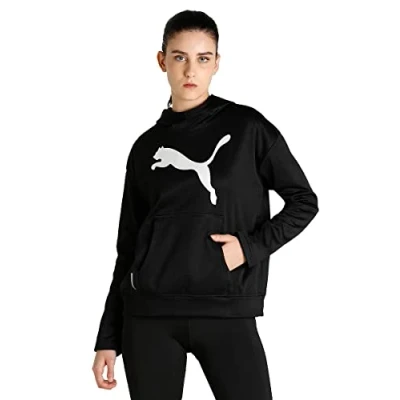 Imagen de PUMA Train Favorite PWR Fleece Po Sudadera con Capucha Jersey, Negro Black, L para Mujer
