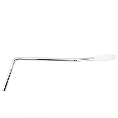Imagen de Wilkinson 5mm Entrada a Presión Palanca de Trémolo Vibrato Arm para Puente Korea WVC/WV2/WV6, Negro con Botón Blanco