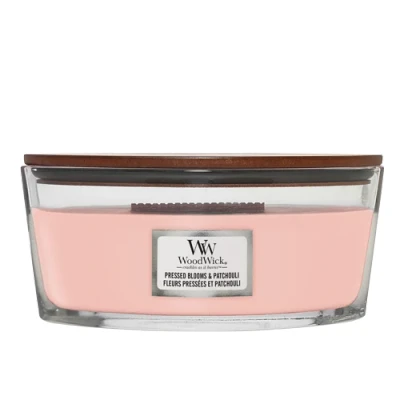 Imagen de WoodWick Scented Candle Ellipse Pressed Blooms &amp; Patchouli 9 cm / 19
