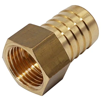 Imagen de SKIR&#039;CO (1 Unidad) Rosca Hembra de latón 1/2&quot; x 20 mm, Adaptador púas Manguera, Conector Cola BSP