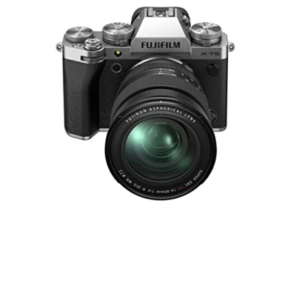 Imagen de Fujifilm X T5 Cámara Digital Mirrorless con Objetivo Zoom XF16 80mm/F4 R OIS WR Silver