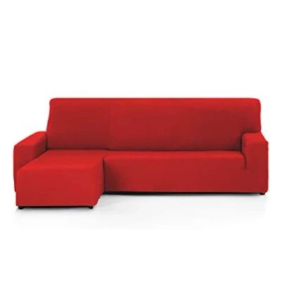 Imagen de Martina Home Tunez Funda chaise longue Brazo corto izquierdo Rojo (visto de frente)