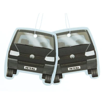 Imagen de BRISA VW Collection: Dispensador de fragancias y ambientador aire Volkswagen T5/T6 Bus (Energy/Negro/Conjunto 2)