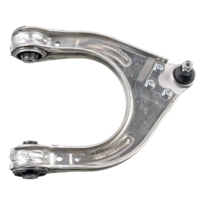 Imagen de FEBI BILSTEIN 21446 Barra oscilante, suspensión de ruedas con apoyo Eje delantero, derecha, arriba Brazo oscilante transversal Aluminio