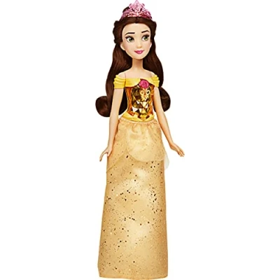 Imagen de Disney, Princess muñeca de Bella Royal Shimmer, con Falda y Accesorios, Juguetes para niños a Partir 3 años