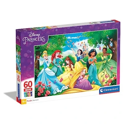 Imagen de Clementoni Disney Princesas Puzzle de 60 Piezas (26471)