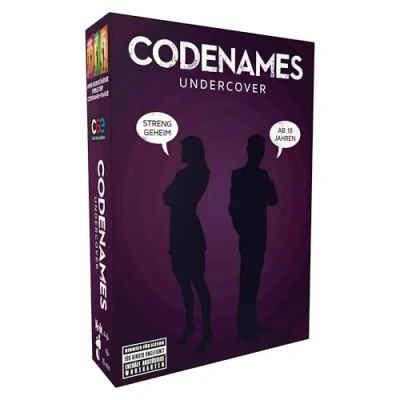 Imagen de Czech Games Edition Codenames Undercover Juego para Niños, Color Multicolor, Colorido (10V61094601V10)
