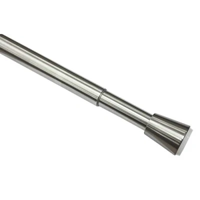 Imagen de GARDINIA Varilla de tensión, Extensible, Montaje sin tornillos ni perforación, Acero inoxidable, Ø 23/26 mm, Longitud 60 100 cm