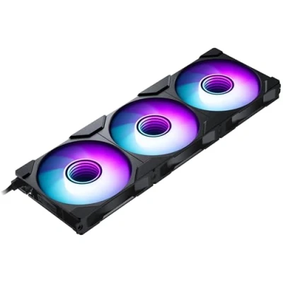 Imagen de Phanteks M25 120 Gen2, 3 ventiladores, ARGB de alto rendimiento mm, ventilador unificado en cadena,Infinity Mirror, blanco