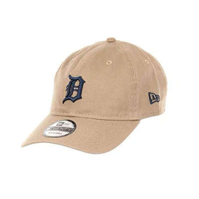 Imagen de New Era Detroit Tigers MLB Team Khaki 9Twenty Unstructured Strapback Cap One Size