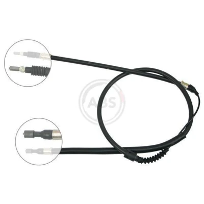 Imagen de A.B.S. K17817 Cable de Freno Mano 1426 Discos para dirección izquierda/derecha OPEL: Corsa C Hatchback