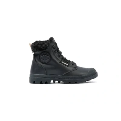 Imagen de Palladium Pampa WARM Botines con cordones, Mujer, Talla: 39.5, Black Zapatos