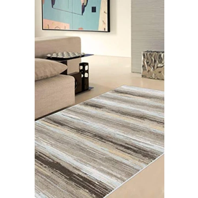 Imagen de ABC Soave Stripe Alfombra, Multicolor, 190 x 133 cm