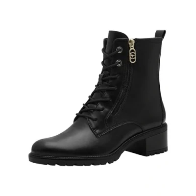Imagen de Tamaris Touchit Botines con cordones, Mujer, Talla: 41, Black Zapatos
